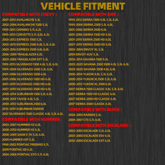 LS High Volume Oil Pump Timing Chain Kit M295HV Compatible with Chevy Silverado Avalanche GMC Sierra Yukon Cadillac Escalade 4.8L 5.3L 5.7L 6.0L LS1 LS2 LS3 L96 LM7 LR4 LQ4 Engine 1997-2013