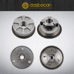 Engine Exhaust and Intake CVVT Timing Camshaft Gear 2.0L Compatible with 2017-2022 Hyundai Elantra Kona Veloster Kia Forte Soul Seltos Replaces 24370-2E020 24350-2E700