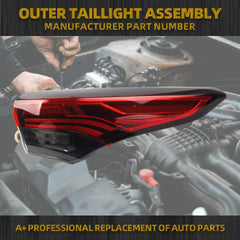 Right Passenger Side Tail Light Assembly Rear Lamp Compatible with 2020 2021 2022 2023 Toyota Highlander