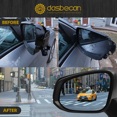 Left Side Mirror Compatible with 2019-2024 Toyota Rav4 Matte Black Driver Side Door w/Power Adjustment Mirror Manual Folding Replace#TO1320387 8794042E01(3Pins)