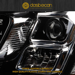 Halogen Headlight Compatible With Ford Expedition XLT Limitated w/bulbs 2018-2021 Replaces# FO2502370 JL1Z-13008-J Left Driver Side Headlamp Assembly