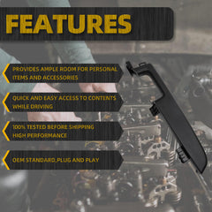 Driver Side Front Door Armrest Handle Compatible with 1999-2006 GMC Yukon/Avalanche, Cadillac Escalade, Chevy Suburban/Tahoe Replace# 12472876