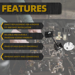 Complete Primary Clutch & Secondary Service Tools Kit Compatible with P-90 Polaris RZR 900 1000 Turbo 1000 Ranger General XP