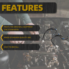 12558693 8 Ignition Coil Relocation Connector Wire Harness Compatible with Cadillac Escalade 2007-2016 Chevrolet Avalanche 2007-2013 OE#D581 10457730 19005218 D585 2pcs