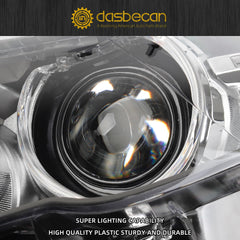 Xenon/HID Headlamp Without Drive module Compatible With 2014-2016 BMW 5 series F10 550i 535i 528i Left Driver Side Headlight (W/O AFS) Replaces# 63117343905 63117343906 (Not Plug and Play)