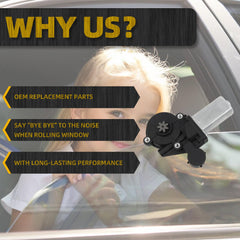 Power Window Lift Motor Compatible with Toyota Corolla 2003-2008 Camry 2002-2006 Highlander 2001-2007 Scion xA xB 2004-2006 Front Right or Rear Left Replaces 85710-12310 85710-42070 2Pins