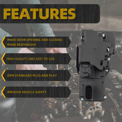 Front Right Passenger Side Door Lock Actuator Compatible with C6 Chevrolet Corvette 2005-2013 Cadillac XLR 2004-2009 Replaces 88956721