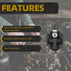 0406-0972-01 Door Latch T Handle with 2 Keys Compatible with Cummins and Kohler Generators with Similar Style T Handle Latches OE#406097201 A034B471