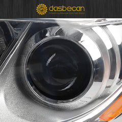 Halogen Headlight Compatible With Nissan Murano 2015-2018 Chrome LED DRL Projector Headlamp Assembly Right Passenger Side Replaces# 260605AA9A 260105AA9A 260605AA0E 260105AA0E