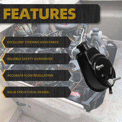 Power Steering Pump Compatible with Mercruiser gas engine Sterndrive Alpha Bravo 4.3L-7.4L V6 V8 16792A1 16792A39 16792A33 GM Sierra 18-7508