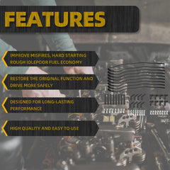 Spark Plug Wire Set Compatible with Gen 2, 3, 4, and 5 (LS and LT) LS1 LQ4 L59 L33 LS2 LR4 LC9 L76 LS3 LM4 L99 LY6 LS6 LM7 LQ9 LH8 LZ1 LMG Ignition Wires Replace# 551083