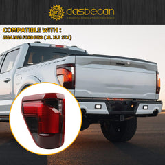 Left Driver Side Halogen Tail Light Assembly W/Blind Spot (Module Not Included) Compatible with 2024 2025 Ford F150 XL XLT STX Replace RL3Z-13405-C RL34-13B505-BD