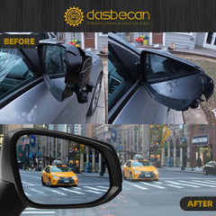 Right Side View Mirror Compatible with 2019-2024 Toyota Rav4 Matte Black Passenger Side Door w/Power Adjustment Mirror Manual Folding Replace#TO1321387 8791042E31(3Pins)