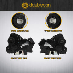 Front Door Lock Actuator Motor 2PCS Compatible with Toyota 4Runner Camry Tundra, Lexus RX350 RX450h, Scion tC xB xD Left Driver Side & Right Passenger Replaces 931-401 931-403