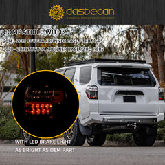 Right Passenger Side Tail Light Compatible with 2014-2024 Toyota 4Runner Rear Tail Lamp Replace# 8155135400