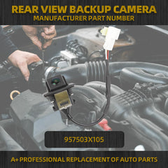 Rear View Back Up Camera Compatible with Hyundai Elantra 2012 2013 Replaces 957503X105 Reversing Parking Assist Camera