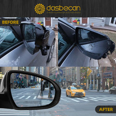 Right Passenger Side Mirror Compatible with 2016-2018 Hyundai Tucson Gloss Black Door Mirror with Power Heated Glass, Manual Folding Replace# 87620D3410 HY1321246(5 pins)