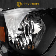 Halogen Headlights Compatible With Dodge Ram 1500 2019-2022 Black Frame Headlamp assembly Right Passenger Side Replaces#68316086AD 68316086AH