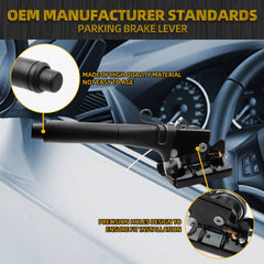 Parking Brake Lever Compatible with 2007-2010 Jeep Wrangler JK Handbrake Lever Replace# 52059887AE 52059887AB 52059887AD