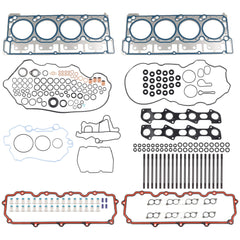 Cylinder Head Gasket Set Compatible with 2003-2010 Ford F250 F350 F450 F550 E350 E450 Super Duty 6.0L Replaces# HSU26734 26374PT CS26374 ES72229 DG-8614911411