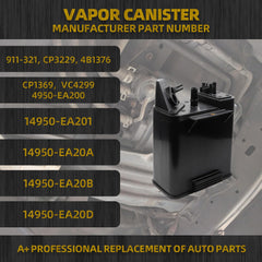 Vapor Canister Compatible with Nissan Frontier 2005-2021 Pathfinder 2005-2012 Xterra 2005-2015 Evap Charcoal Canister Replaces 911-321 14950-EA200