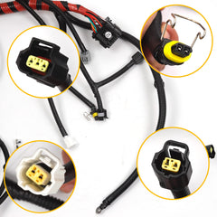 Engine Wiring Harness Compatible with 1999 2000 2001 Ford F250 F350 F450 F550 Super Duty Excursion 7.3L Diesel, W/O Cali Replacement Replaces# F81Z-12B637-EA