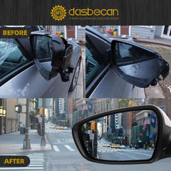 Left Driver Side Mirror Compatible With 2014 2015 2016 Kia Forte Rear view Mirror DIY Paintable With Manual Folding,Heated,Power Glass,Signal Light Replace#87610-A7210(6 Pins)