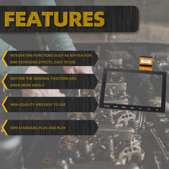8“ Touch Screen Without LCD Compatible with 2020 2021 2022 Mitsubishi Outlander Replaces 8740A103 8740A098