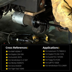 Bushing Installation Tool Compatible with Hendrickson S21307 Turner Intraax Wide Bushing Complete Kit, Bushing Installation or Removal Tool Replaces# S21307