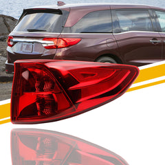 Right Passenger Side Outer Tail light Compatible With 2018-2024 Honda Odyssey RearLight TailLamp Replace# 33500THRA01 HO2805115