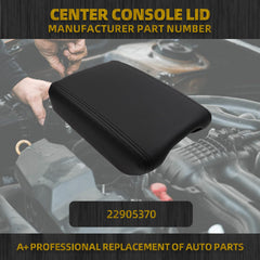 Center Console Armrest Cover Lid Assembly Compatible with 2007-2017 Chevy Traverse, Buick Enclave, GMC Acadia Limited, Saturn Outlook Replace# 22905370