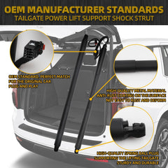 Left & Right Side Rear Tailgate Power Liftgate Struts Electric Lift Support Shock Compatible with 2021-2024 Chevy Suburban Tahoe GMC Yukon/XL Cadillac Escalade/ESV Replaces# 84806679 84771361
