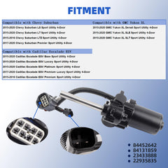 Front Left Driver Side Power Running Board Motor Compatible with 2015 2016 2017 2018 2019 2020 Cadillac Escalade Chevy Suburban GMC Yukon Replaces 84452642