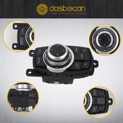 9206444 Media Switch Controller Joystick i-Drive 10 Pins 65829206444 Compatible with BMW F01 F02 F03 F04 F07 F10 F11 F25 Hybrid 5 7 X3 Series GT 2007-2017#OE 65829206446