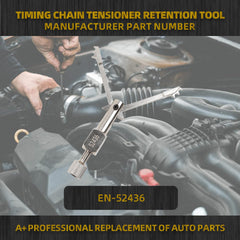Timing Chain Tensioner Retention Tool Compatible with Buick Angkewei 2.0 LSY Cadillac XT4 (2019+) 2.0LT LSY Chevrolet Silverado 2.0LT (RPO LSY) GMC Sierra 2.7LT L3B Engine EN-52436