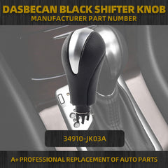 Automatic Shifter Shift Knob Compatible with Infiniti G25 G35 G37 EX35 FX35 FX50 Q60 QX50 QX56 QX70 QX80 2008-2017 Replace# 34910-JK03A