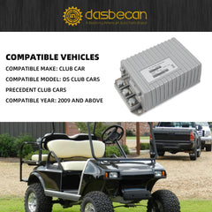 1515-5201 48V 250A 1515-5201 Motor Speed Controller Compatible with Curtis Club Car DS & Precedent Golf Cart 2009 and Above
