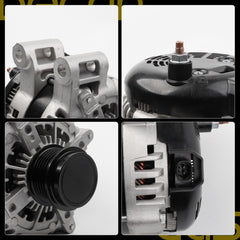 Alternator Compatible with Chevrolet Traverse Buick Enclave 2018-2022 3.6L V6 12V 170A 6-Groove Pulley CW Replaces# 13552642 13565647 13545139