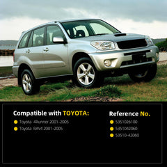 Lock Latch Compatible with Toyota RAV4 4Runner 2001 2002 2003 2004 2005 Front Hood Lock Assembly Replaces# 53510-42060 5351026100