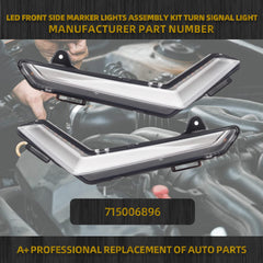 Front DRL LED Daytime Running Lights Compatible With Can Am Defender/MAX 2020+ Commander 2021+ Replaces# 715006896