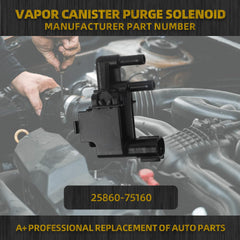 Vapor Canister Purge Solenoid Compatible with Toyota 4Runner Tacoma 1996-2001 Vacuum Switch Valve Replaces 25860-75160