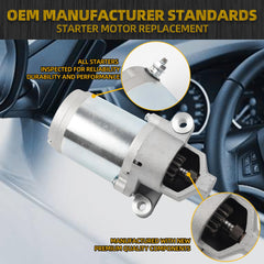 Electric Starter 12V 751-12207 951-12207 751P12207A Compatible with AXO/CUB Cadet/MTD Yard Man Craftsman Riding Mower Machines