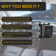 Auto Start Stop Eliminator Compatible with Subaru Forester 2019-2024 Legacy 2017-2020 Outback 2015-2020 XV 2018-2022 Auto Start Stop a-Off Controller