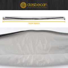 Panoramic Sunroof Sun Shade Corn Curtain Cover Compatible with VW Jetta Golf Tiguan Sharan Audi Q5 2008-2017 Replaces# 1K9877307B Gray