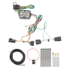 4-Pin Trailer Wiring Harness kit Compatible with Ram ProMaster 1500 2500 3500 2014-2023 4-Way Flat Trailer Connector Plug Replace# 56478