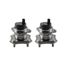 512403 Rear Wheel Bearing & Hub Assembly 2PCS Compatible with 2009-2019 Toyota Corolla (Sedan Only), 2009-2014 Matrix, 2009-2010 Pontiac Vibe 1.8L L4