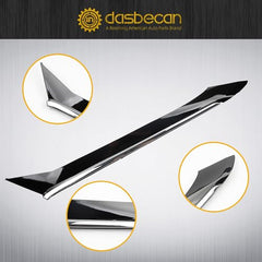 Dasbecan Rear Left+Rear Right Side Pillar Molding Trims Suitable for Nissan Maxima 2016-2021