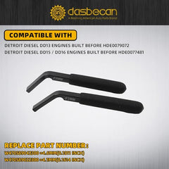 Engine Camshaft Timing Tool Kit Compatible with Detroit Diesel DD13 DD15 DD16 Engine TDC Locating Pin Brake Adjustment Tool Barring Tool Fuel Line Socket Replaces# W47058090900 W470589046300