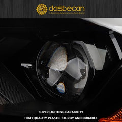 Full LED Headlights Compatible With Nissan Altima 2023-2024 w/LED DRL Projector Headlamp Assembly Left Driver Side