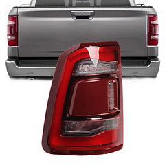 Dasbecan Tail Light Assembly Compatible with 2019-2022 Dodge Ram 1500